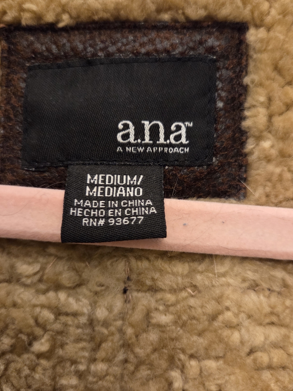 Genuine Leather Jacket With Raccoon Fur Hood - Picture 3 of 5